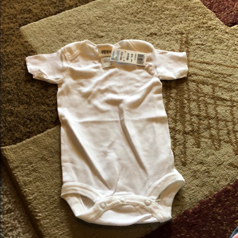 Carters White Onsie